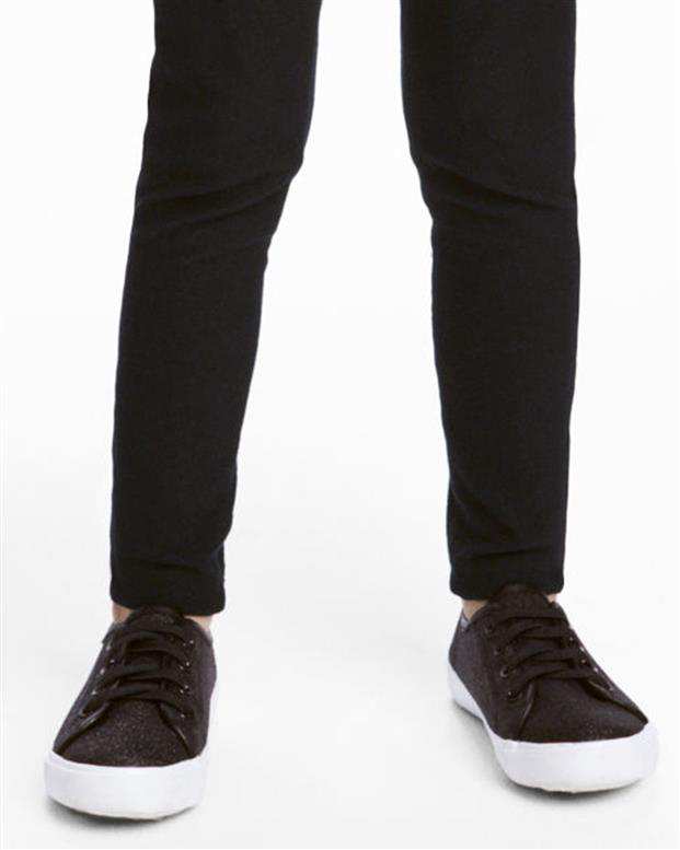 کفش دخترانه کژوال مشکی H&M