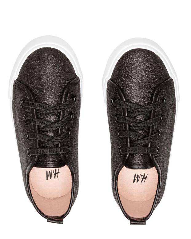 کفش دخترانه کژوال مشکی H&M