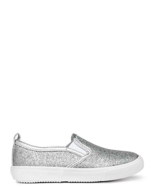 کفش دخترانه کژوال نقره‌ای اکلیلی H&M