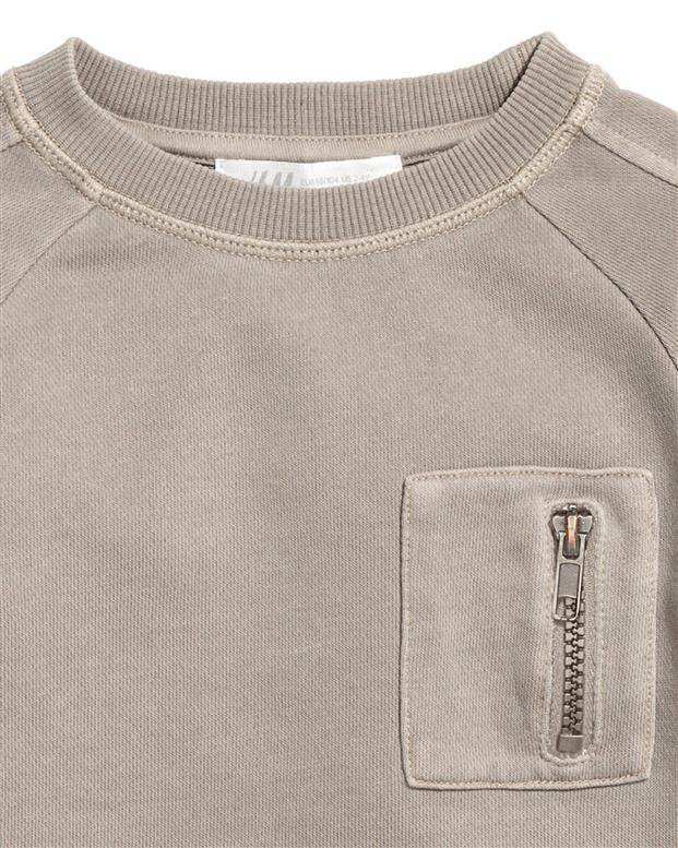 سویشرت پسرانه طوسی H&M