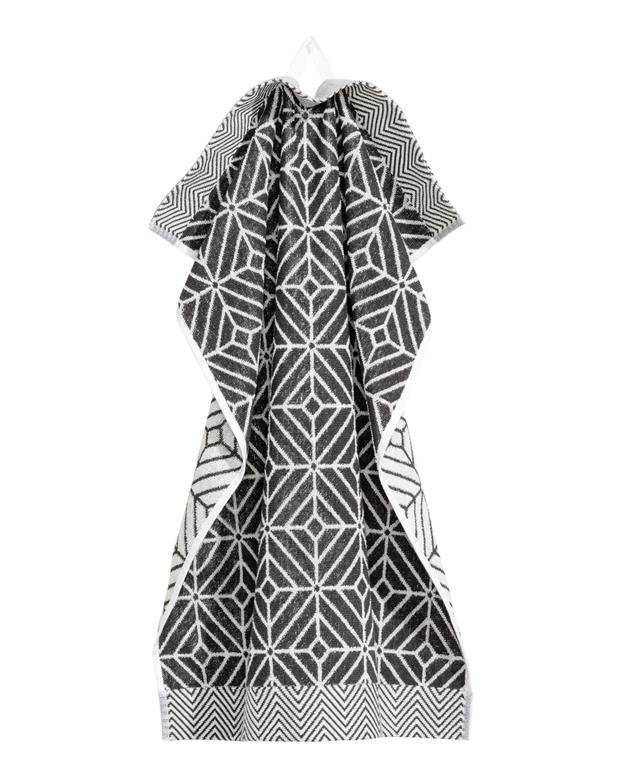 حوله دست و صورت طوسی تیره سفید H&M
