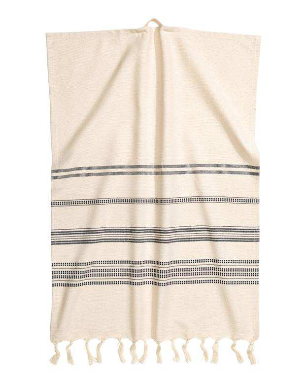 دستمال آشپزخانه نخی کرم H&M