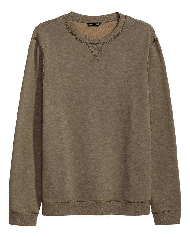 سویشرت مردانه سبز سدری H&M