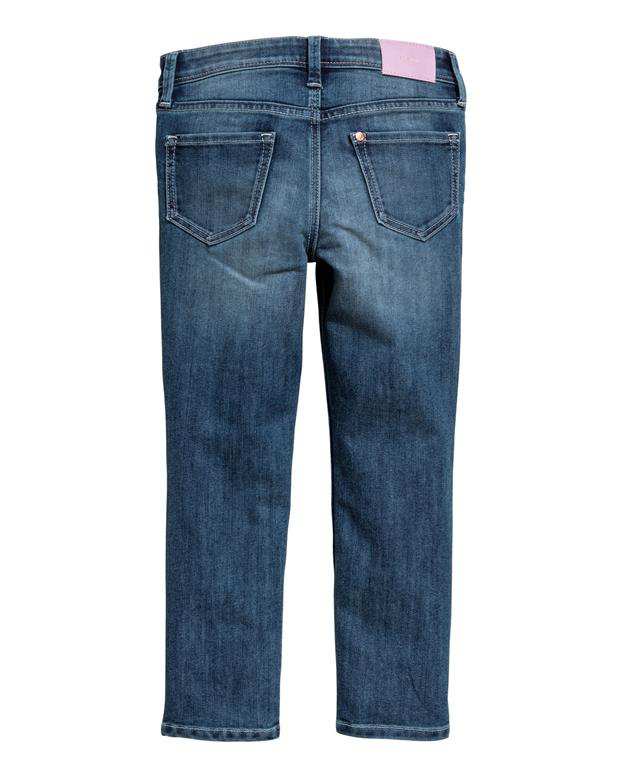 شلوار دخترانه جین آبی H&M