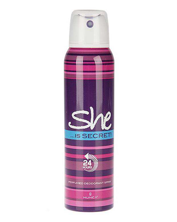 اسپری بدن زنانه Secret 150ml She