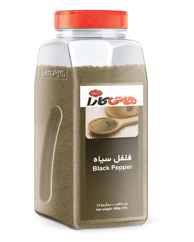فلفل سیاه 500 گرمی هاتی کارا گلستان