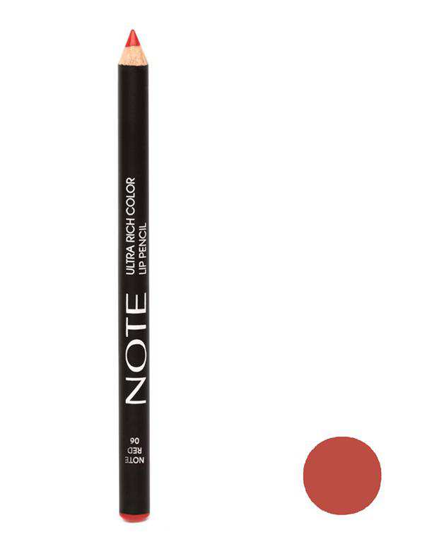 مداد لب 06 Ultra Rich Color قهوه ای نوت