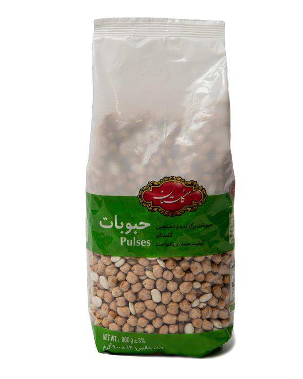 مخلوط نخود و لوبیا 900 گرمی گلستان