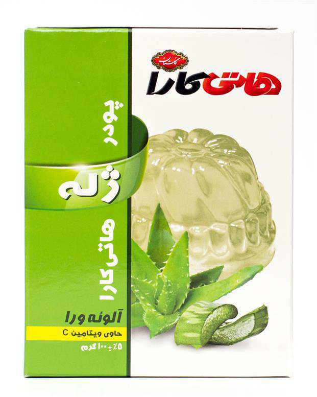 پودر ژله آلوئه ورا 100 گرمی هاتی کارا گلستان