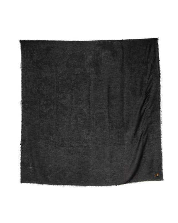 روسری زنانه نخی مشکی Market Scarf