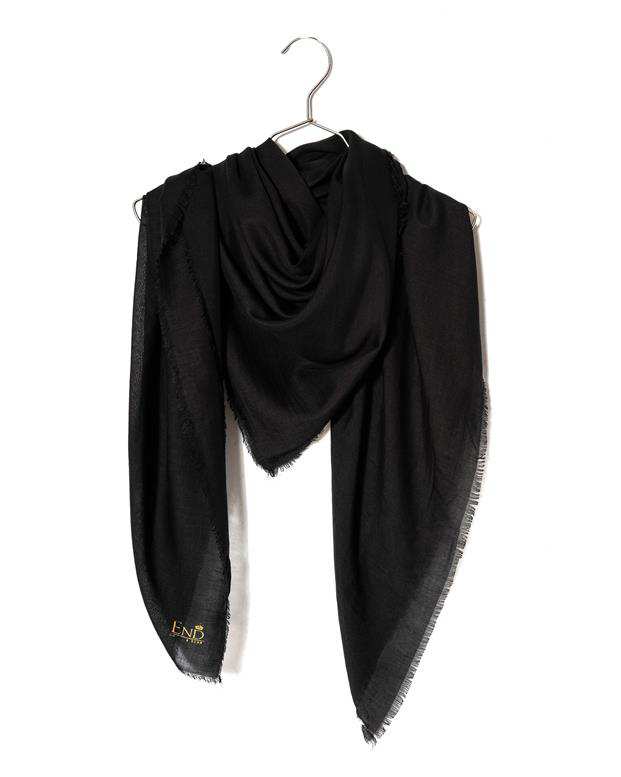 روسری زنانه نخی مشکی Market Scarf