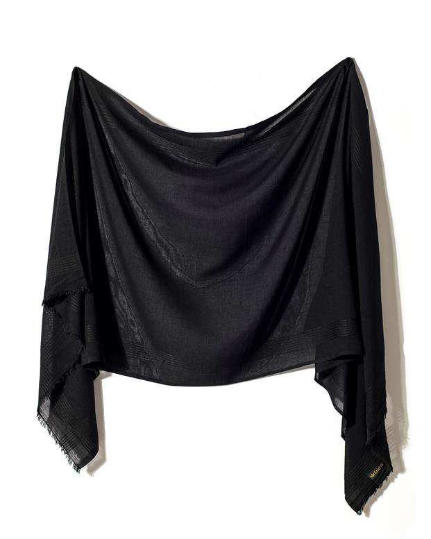 شال زنانه نخی مشکی End