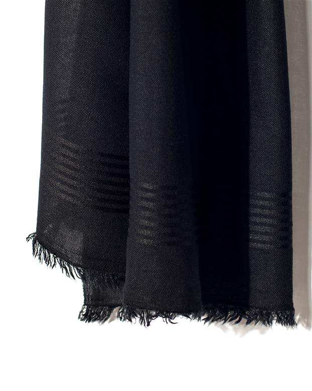 شال زنانه نخی مشکی End