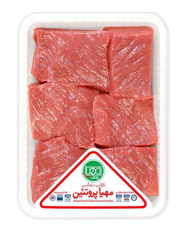 گوشت خورشتی گوساله 800 گرمی مهیا پروتئین