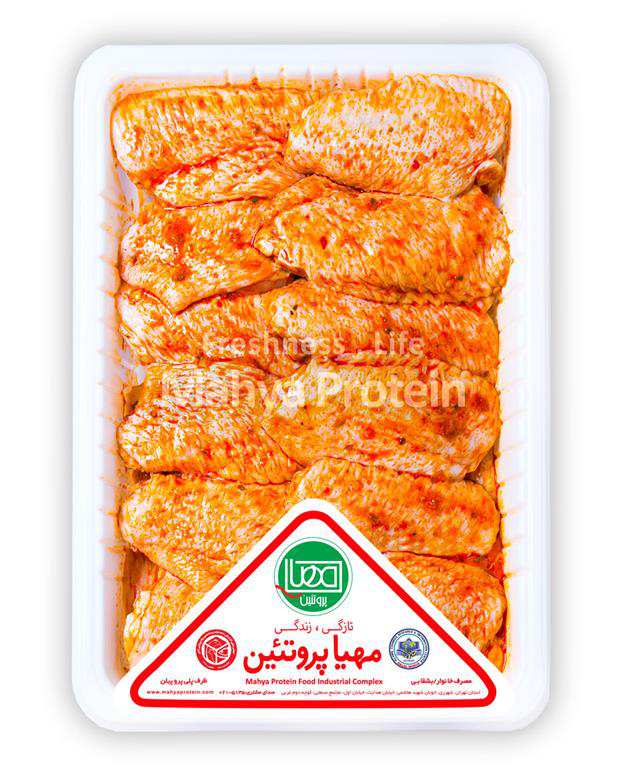 بال مرغ اسپایسی 900 گرمی مهیا پروتئین