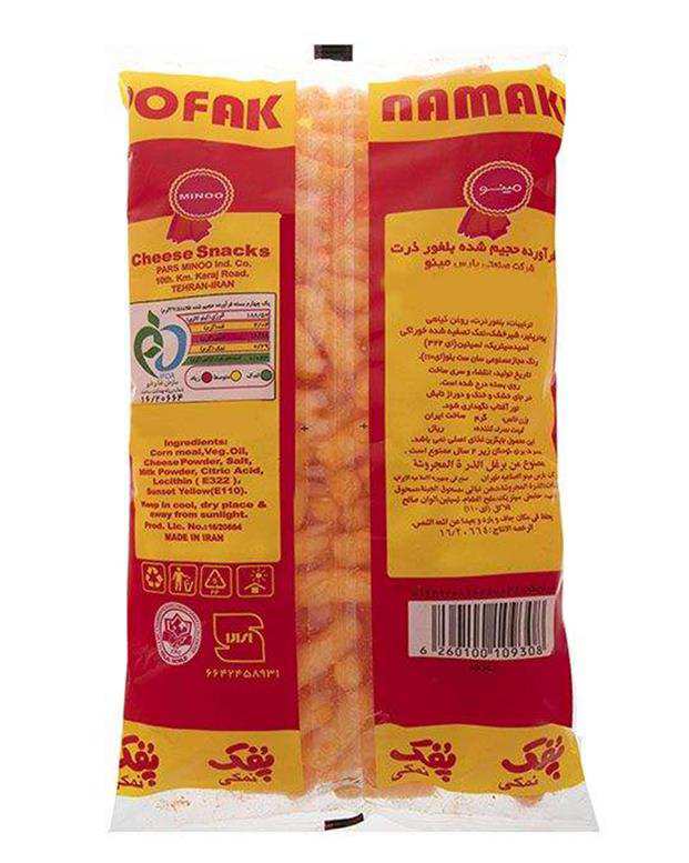 پفک نمکی 150 گرمی مینو