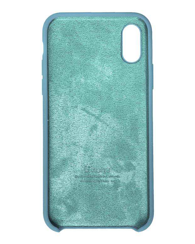 قاب سیلیکونی آبی اپل Apple iPhone xs