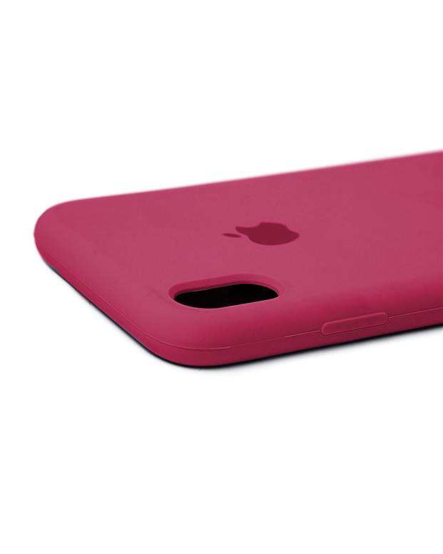 قاب سیلیکونی صورتی اپل Apple iPhone XR