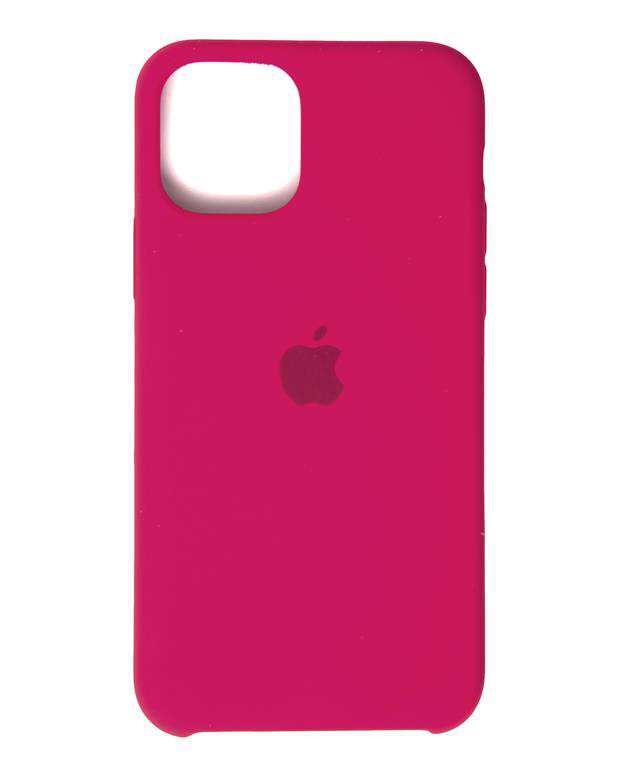 قاب سیلیکونی صورتی اپل Apple iPhone 11 pro