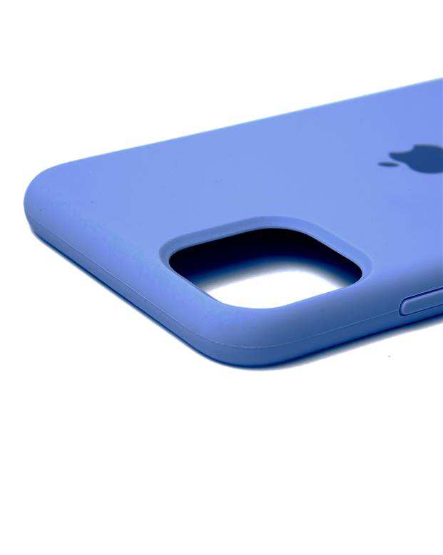 قاب سیلیکونی آبی اپل Apple iPhone 11 pro