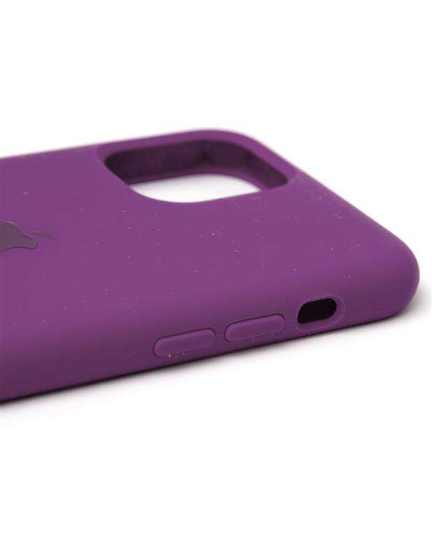 قاب سیلیکونی بادمجانی اپل Apple iPhone 11 pro