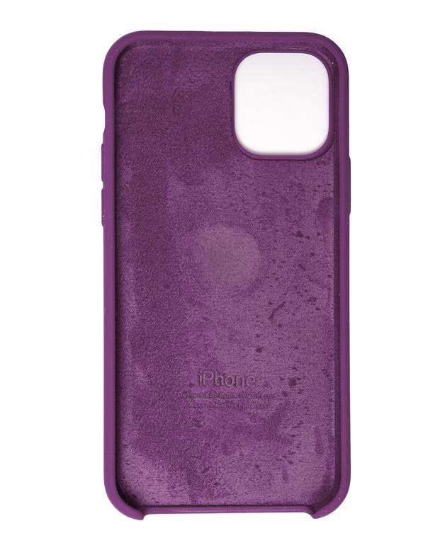 قاب سیلیکونی بادمجانی اپل Apple iPhone 11 pro