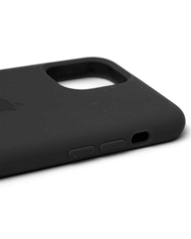 قاب سیلیکونی مشکی اپل Apple iPhone 11 pro