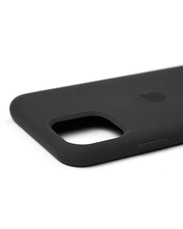 قاب سیلیکونی مشکی اپل Apple iPhone 11 pro