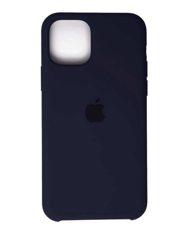 قاب سیلیکونی سرمه ای اپل Apple iPhone 11 pro