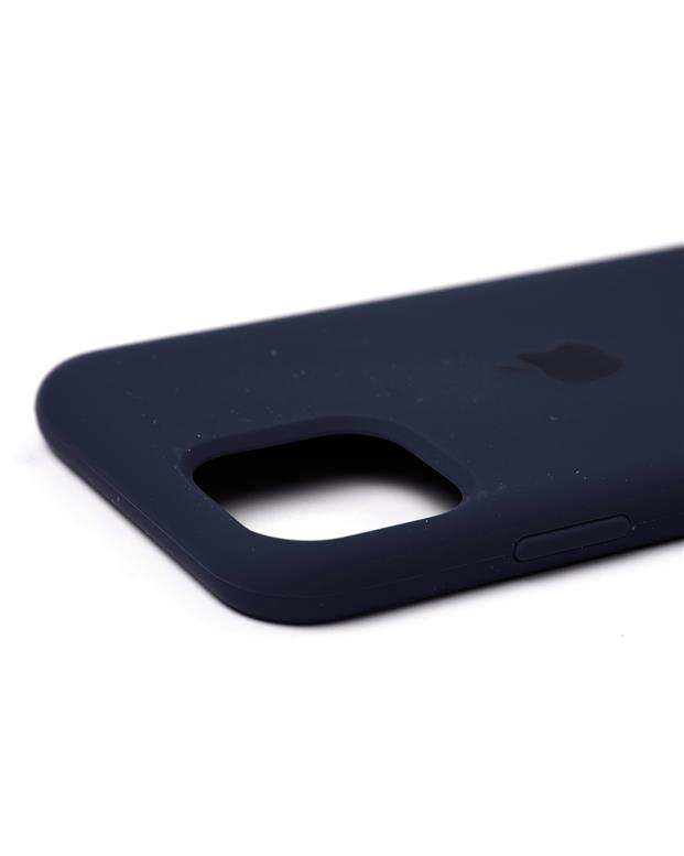 قاب سیلیکونی سرمه ای اپل Apple iPhone 11 pro