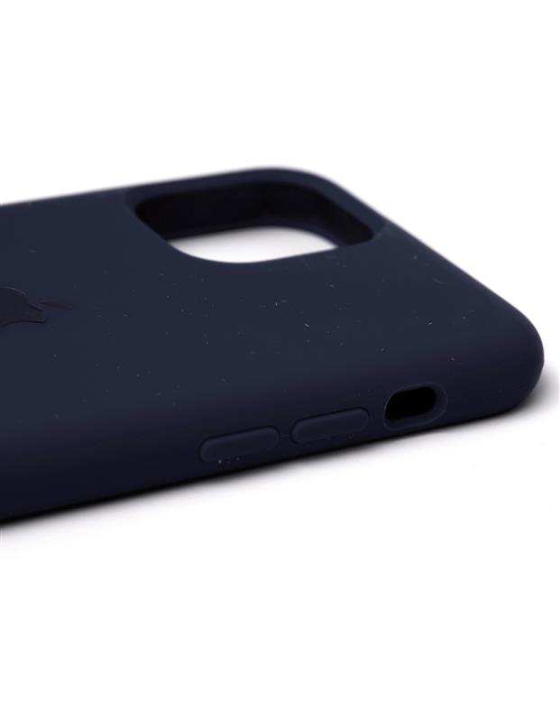 قاب سیلیکونی سرمه ای اپل Apple iPhone 11 pro