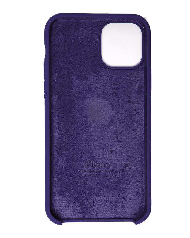 قاب سیلیکونی بنفش اپل Apple iPhone 11 pro