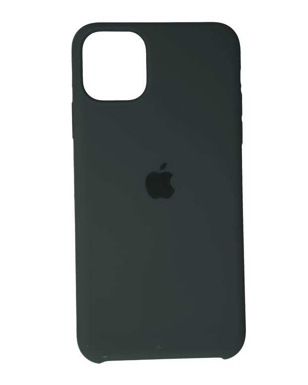 قاب سیلیکونی سرمه ای اپل Apple iPhone 11 pro max