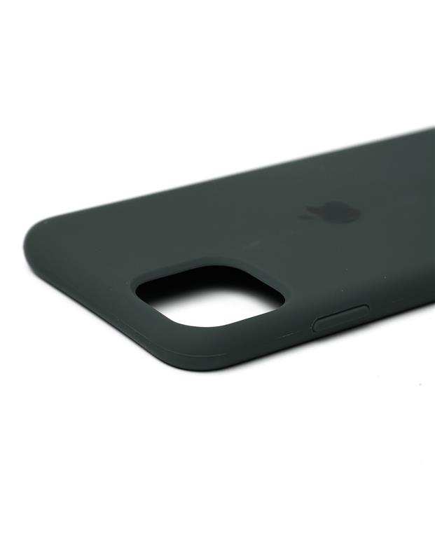 قاب سیلیکونی سرمه ای اپل Apple iPhone 11 pro max