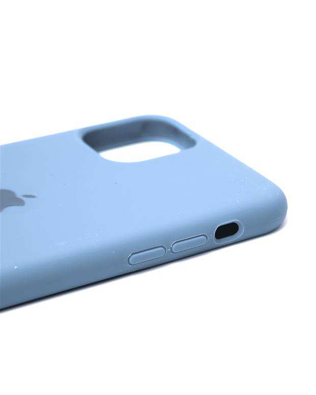 قاب سیلیکونی آبی روشن اپل Apple iPhone 11 pro max