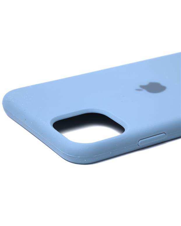 قاب سیلیکونی آبی روشن اپل Apple iPhone 11 pro max