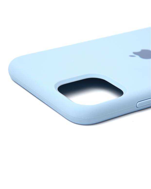 قاب سیلیکونی آبی روشن اپل Apple iPhone 11 pro max