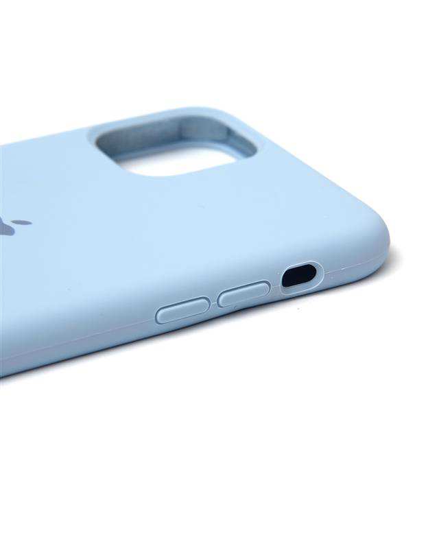 قاب سیلیکونی آبی روشن اپل Apple iPhone 11 pro max