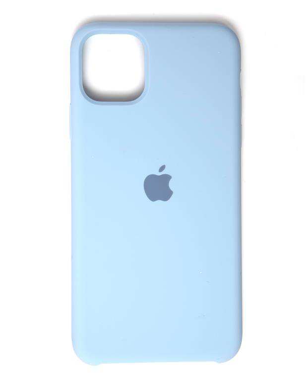 قاب سیلیکونی آبی روشن اپل Apple iPhone 11 pro max