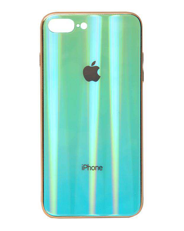 قاب هولوگرامی فیروزه‌ای Apple iPhone 8 Plus
