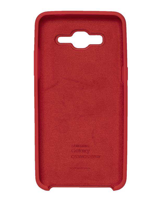 قاب سیلیکونی قرمز Samsung Galaxy G530/Grand Prime