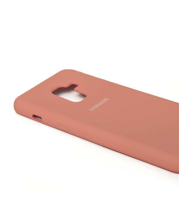 قاب سیلیکونی صورتی سامسونگ Samsung Galaxy A5/A8 2018