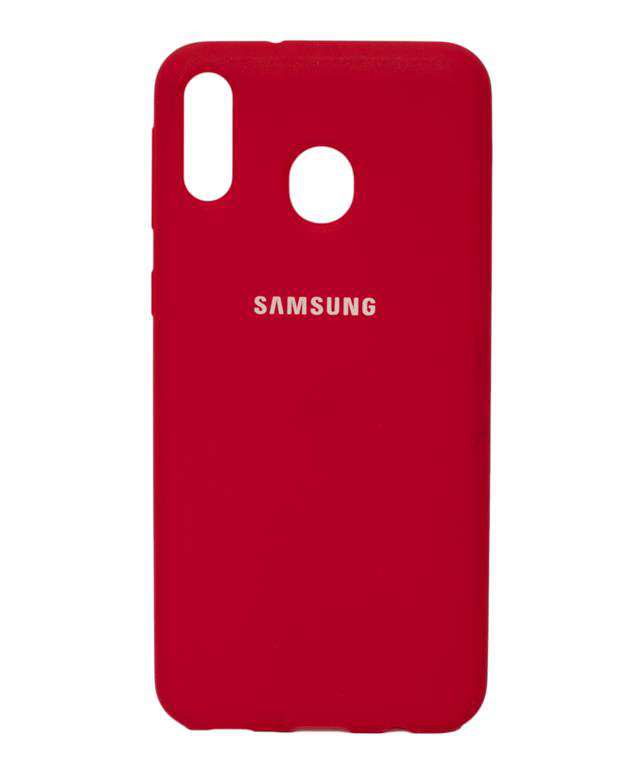 قاب سیلیکونی قرمز سامسونگ Samsung Galaxy M20
