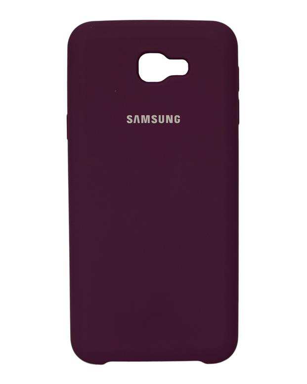 قاب سیلیکونی بادمجانی سامسونگ Samsung Galaxy J5 Prime