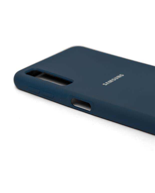 قاب سیلیکونی آبی تیره سامسونگ Samsung Galaxy A750