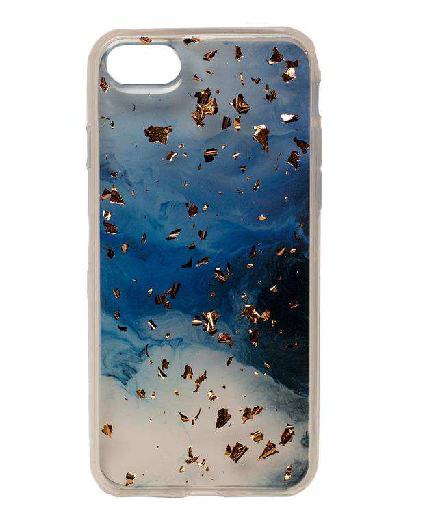 قاب آیفون آبرنگی آبی Apple iPhone 7