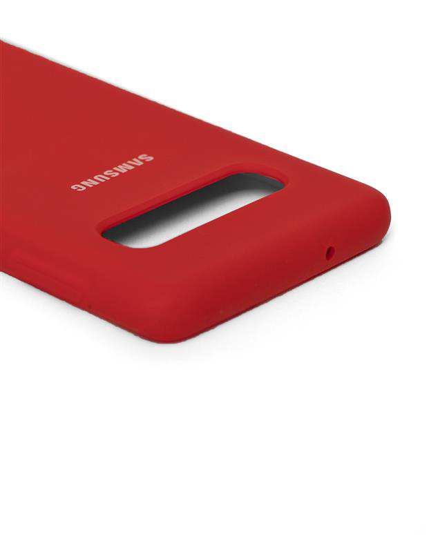قاب سیلیکونی قرمز سامسونگ Samsung Galaxy S10