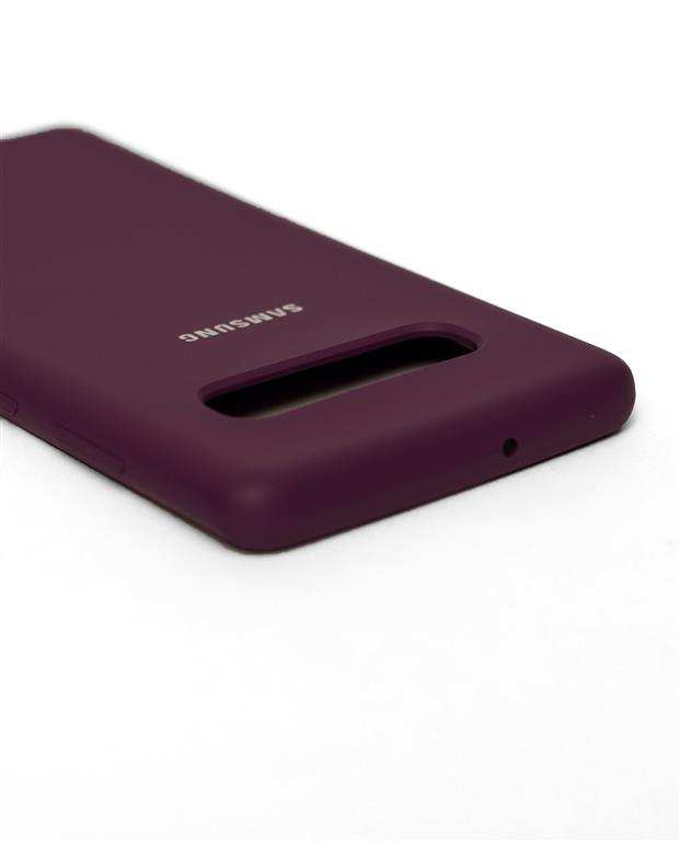 قاب سیلیکونی بنفش سامسونگ Samsung Galaxy S10 Plus
