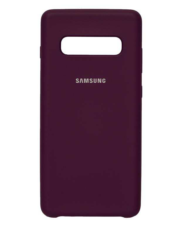 قاب سیلیکونی بنفش سامسونگ Samsung Galaxy S10 Plus