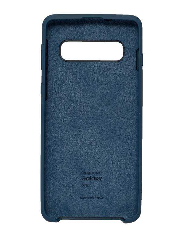 قاب سیلیکونی آبی سامسونگ Samsung Galaxy S10